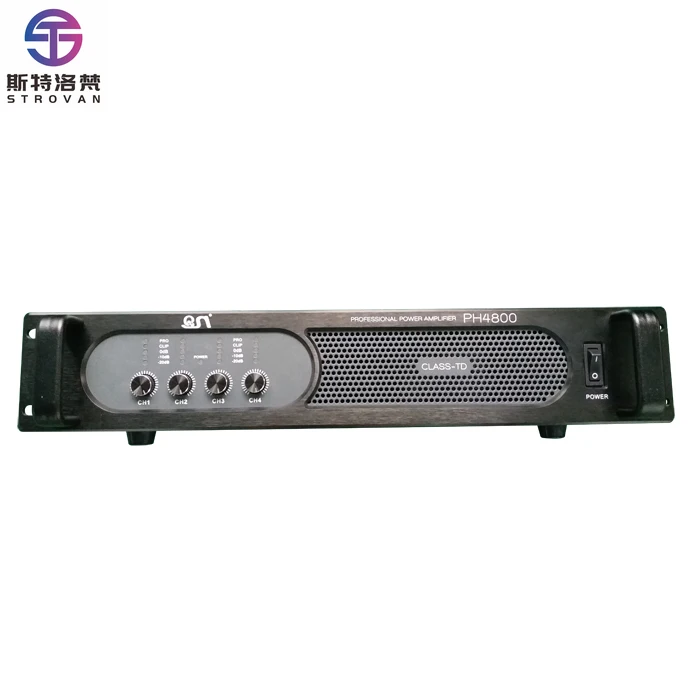 

Each 800W *4/8ohms Class-TD Power Amplifier PH4800 for Speakers