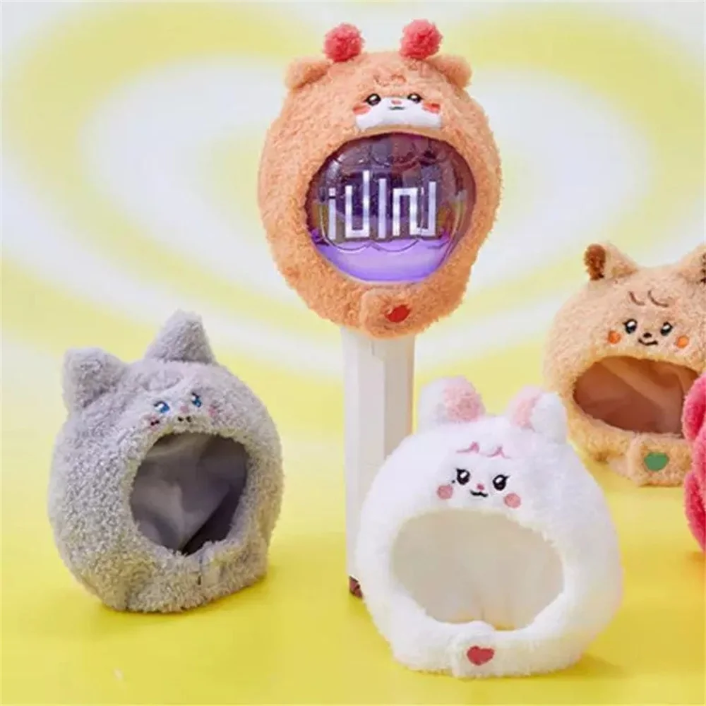 KPOP (G)I-DLE Plush Lightstick Yuqi Shuhua Minnie Miyeon Soyeon Cartoon Lamps Shade Creative Protective Decoration Fans Gift