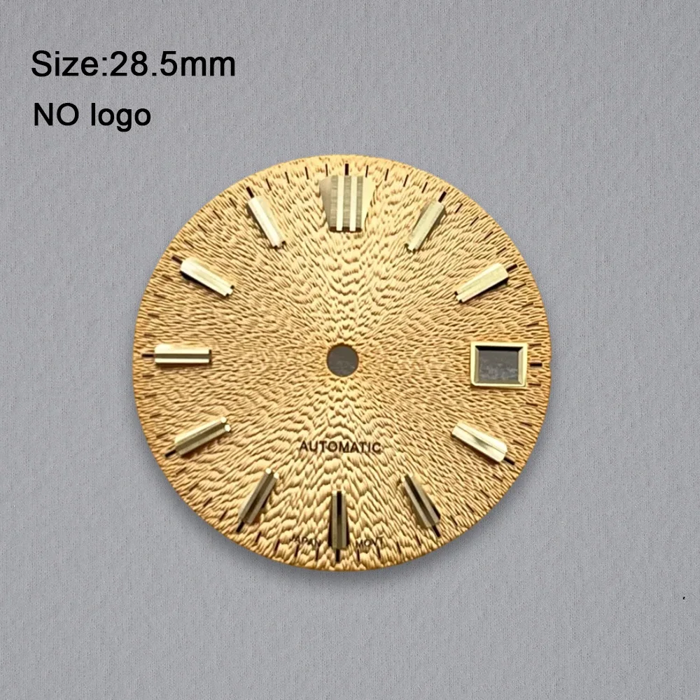 High-Quality No Logo 28.5mm Gradient Purple Dial For NH35 Movement Custom Logo Watch Dials Hands Accessories Repair Tools