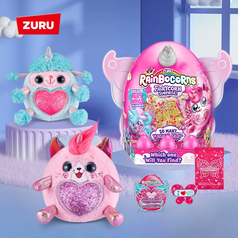

Оригинальная коллекционная кукла Zuru Rainbocorns Unicorn Elf из Новой Зеландии в закрытой коробке-сюрпризе, игрушка-яйцо с накладными крыльями феи, подарок для девочек