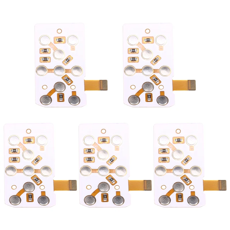 Classy-New 5PCS For Nikon Coolpix S2500 S2550 Flex Cable Board Digital Camera Repair Part Keypad Key Button