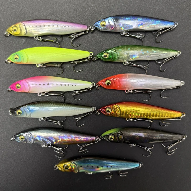 Jerkbait hundimiento lápiz lubina agua salada – señuelo wobbler - imagen 3