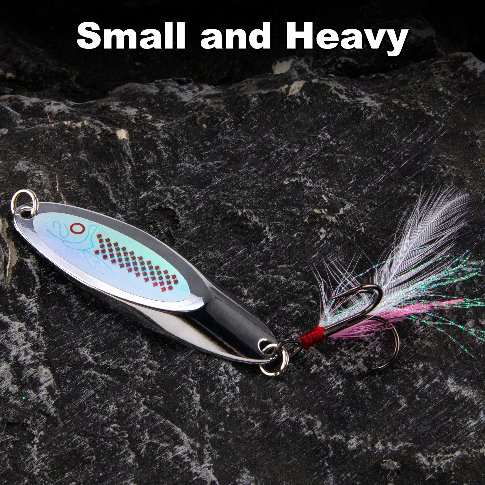 10g-42g 금속 스피너 스푼 낚시 미끼 하드 미끼 - Fishing Hook Treble 리뷰 및 가격