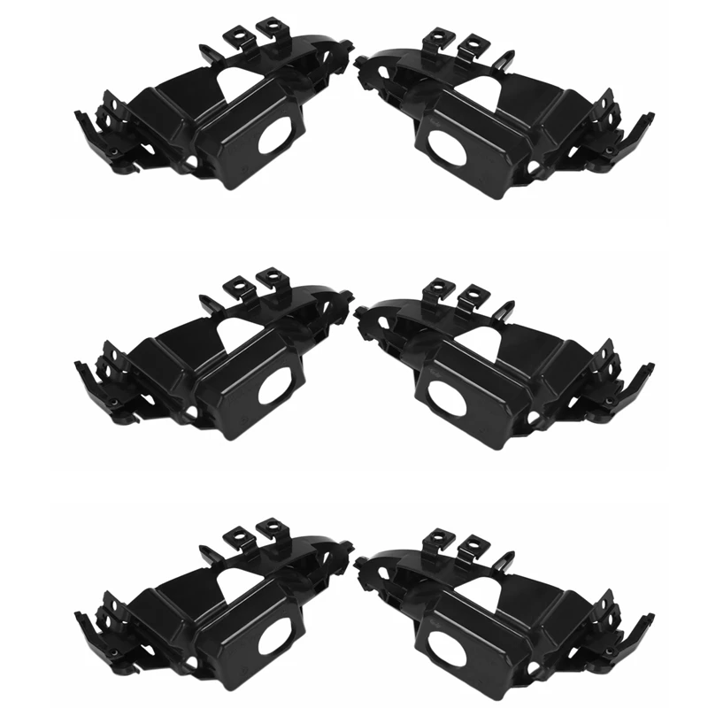 6Pcs Front Left+Right Fog Light Trim Fog Lamp Bracket For Mercedes W163 ML320 ML500 ML350 02-05 1638201212,1638201112