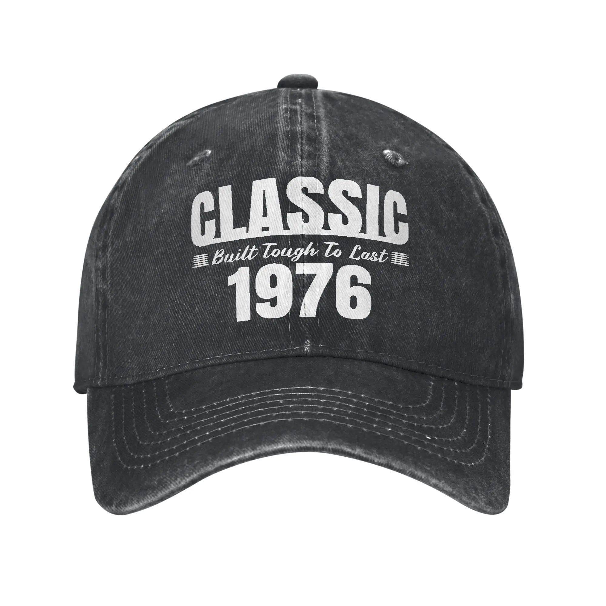 Generation X 1976  Baseball Cap Vintage Distressed Cotton  Snapback Hat Unisex Style Outdoor Golf Adjustable Fit Cap
