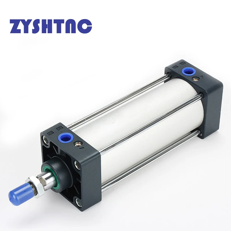 Standard Air Pneumatic Cylinders SC 32/40/50/63mm Bore Double Acting 50/75/100/125/150/175/200/250/300/350/400/500/1000mm Stroke