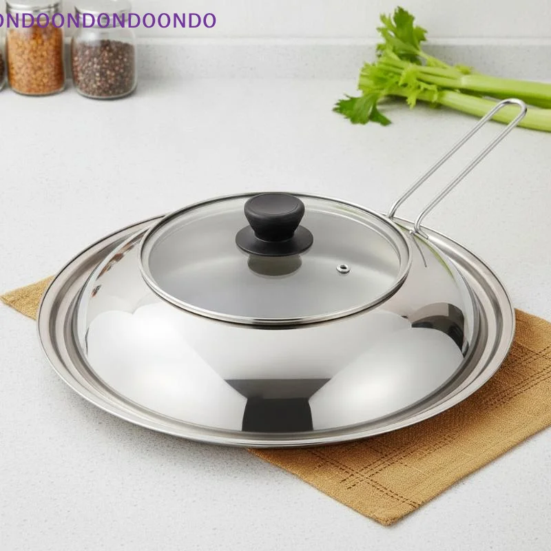 Heat Resistant Visible Pan Cover 30-36cm Detachable Oil Splatter Guard for Kitchen Daily Frying Use