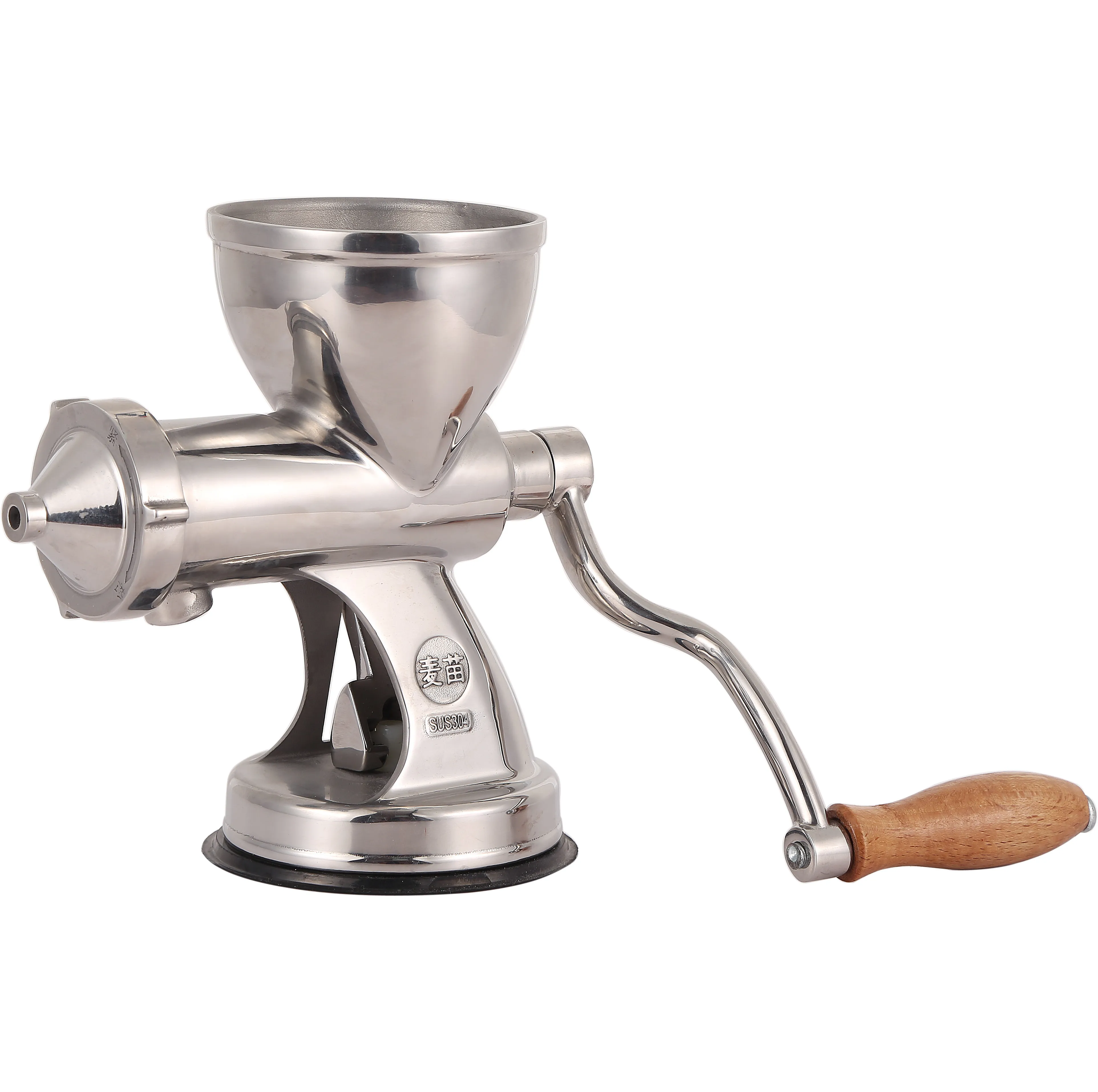 Wheat Grass Juice Extractor Upgraded Stainless Steel Juicer Squeezer Hand-operated High Juice Yield