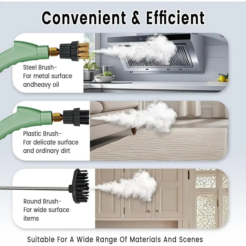 2500 واط يده البخار نظافة المحمولة سيارة باخرة ارتفاع درجة الحرارة الضغط متعدد الأسطح الأنظف المنزل الحمام المطبخ السيارات
