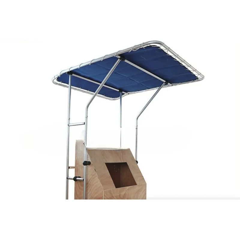 

Aluminum alloy awning, marine driving console awning, height adjustable