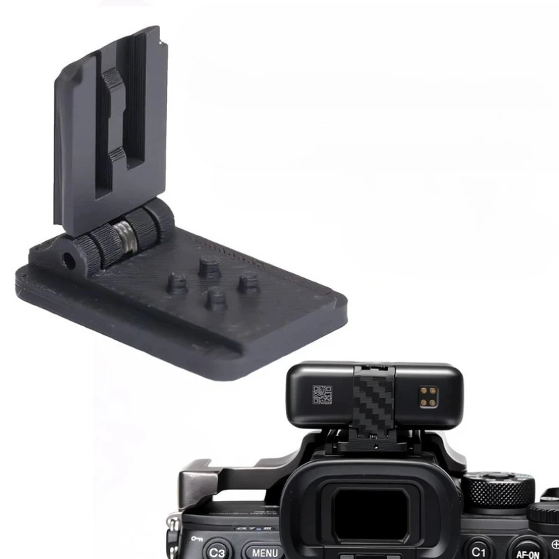 For DJI MIC1 Microphone Spring-Loaded Quick Release Clip Mount Cold/Hot Shoe Adapter Universal Camera Conversion Bracket