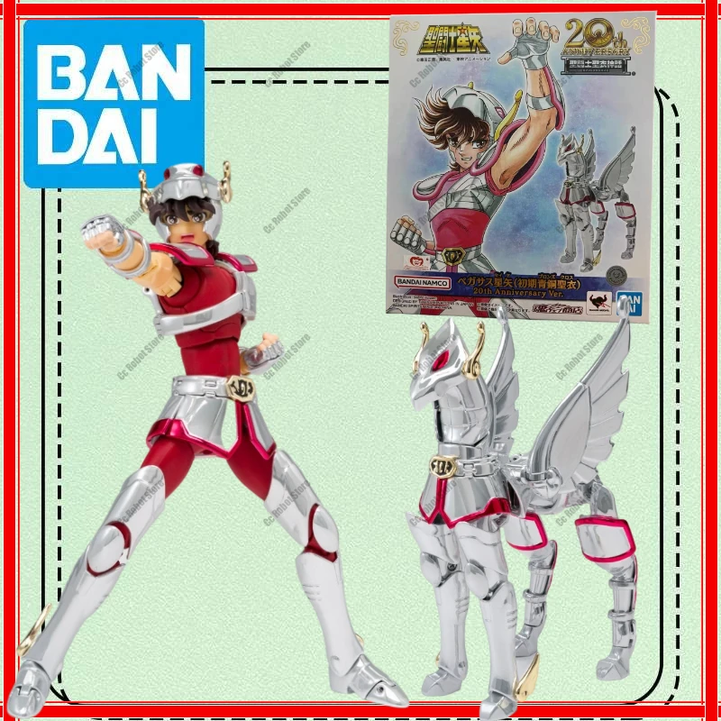 

In Stock Original Bandai Saint Cloth Myth PEGASUS SEIYA 20th Anniversary Ver Anime Action Figures Model Toys Collection