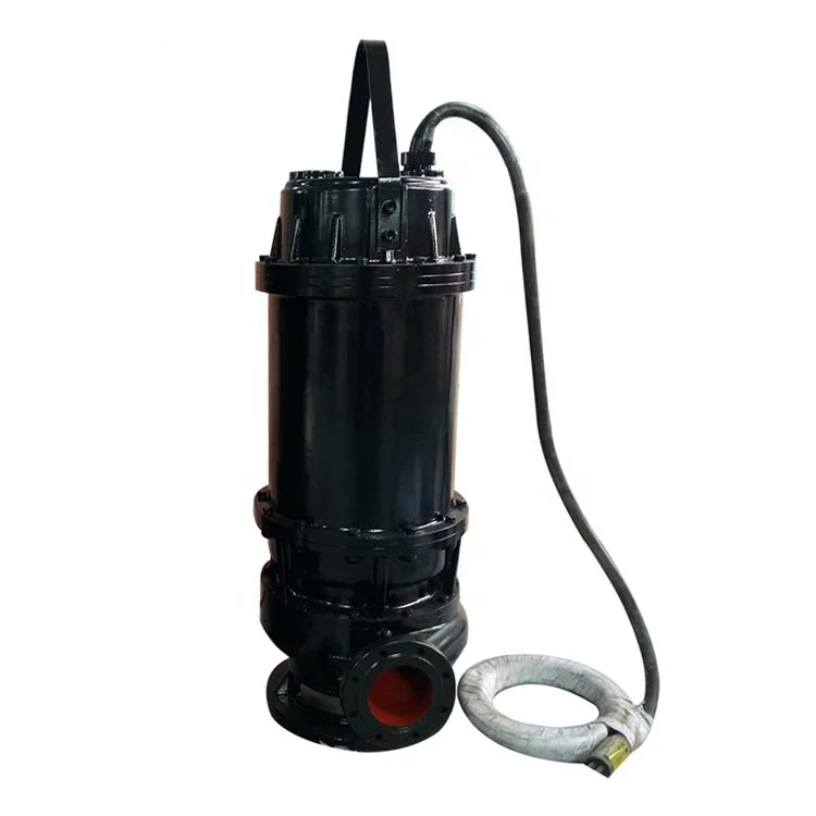 Погружной канализационный насос с автоматической муфтой и направляющей длиной 3 м