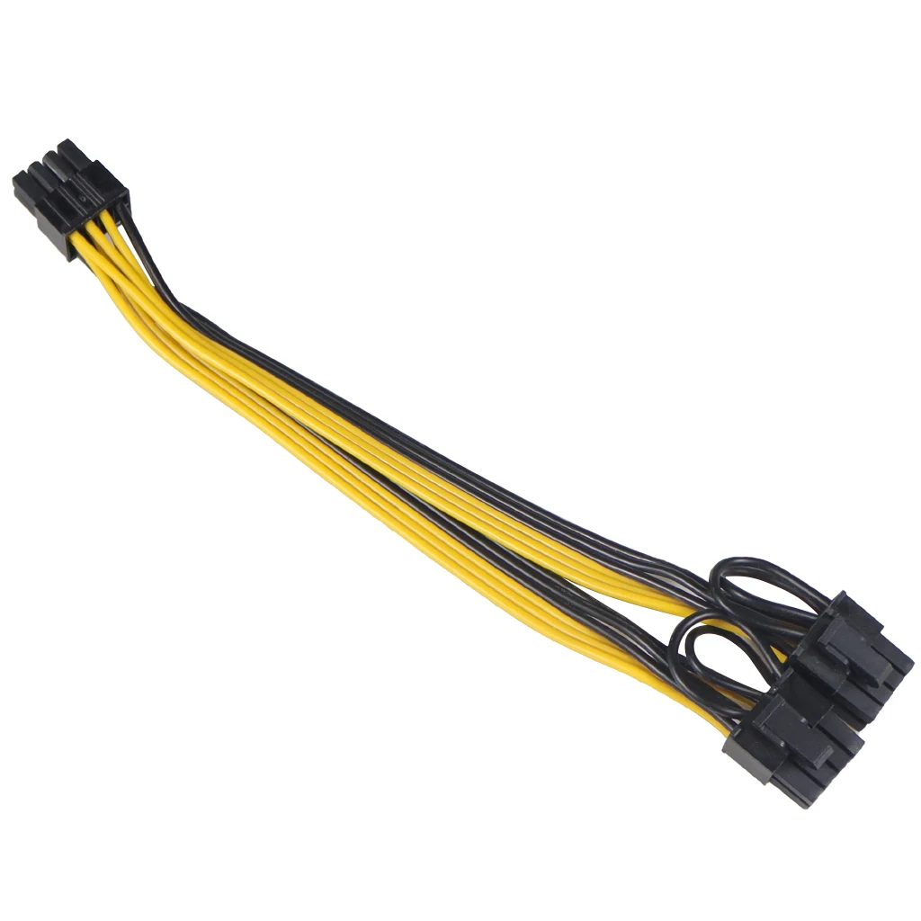 8P إلى ثنائي 8pin 6 + 2 محول كابل ل Dell Server R720/R730/R730XD بطاقة الرسومات الحبل ل تسلا GPU امدادات الطاقة الخائن كابل