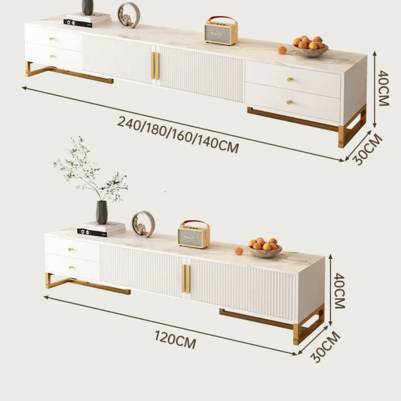 Salon Furniture Modern Tv Stand Console Organizer Entertainment Center Dining Cabinet Luxury Mobile Muebles Tv Room Industrial