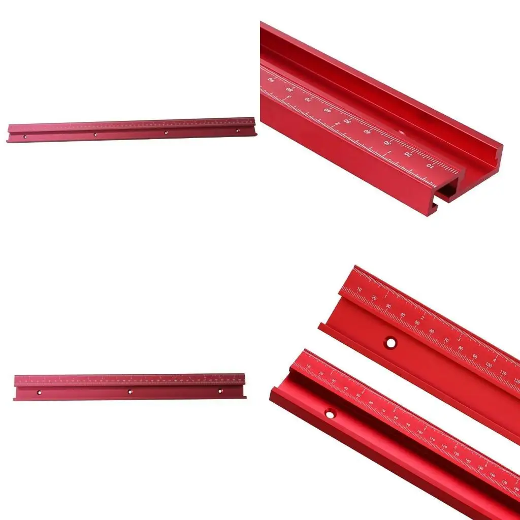 

E8BD Алюминиевый сплав с сплавом деревообработкой chutetype 45 метрика и дюйма с точным масштабом