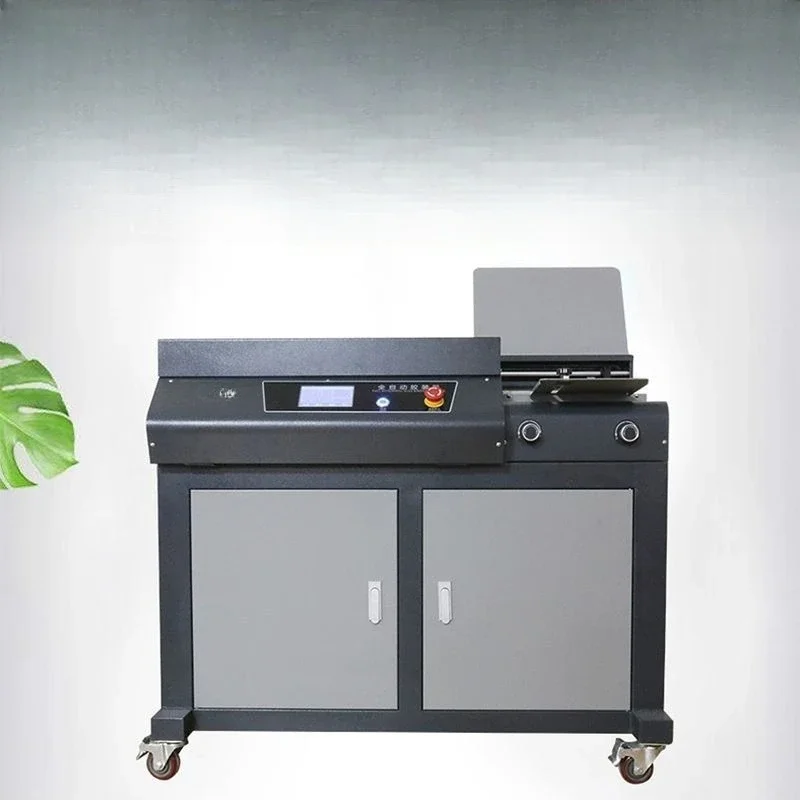 Tender Books with Side Glue Graphic Advertising Shop Equipment Large Binding Machine