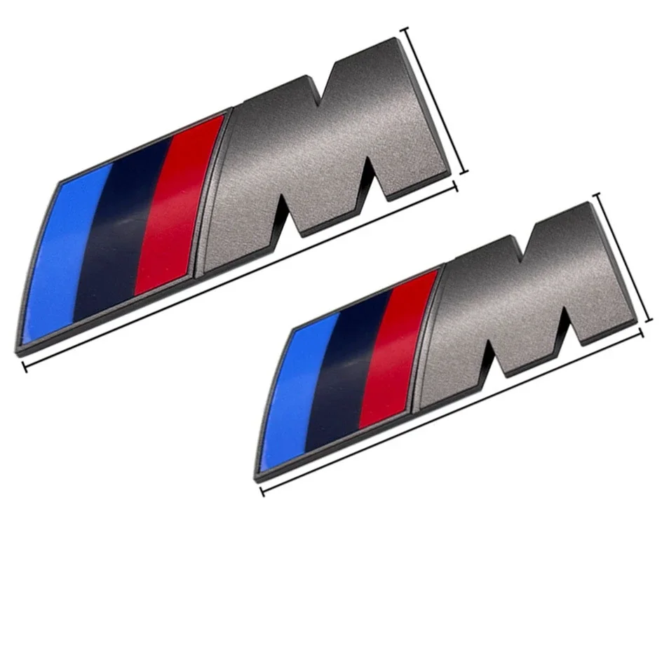 BMW 3D Front Grille Badge Emblem for X1 X2 X3 X4 X5 X6 F48 G01 E84 E83 F39 F10 F30 G11 G07 G86 G80 G60 E60 E46 Accessories Decor