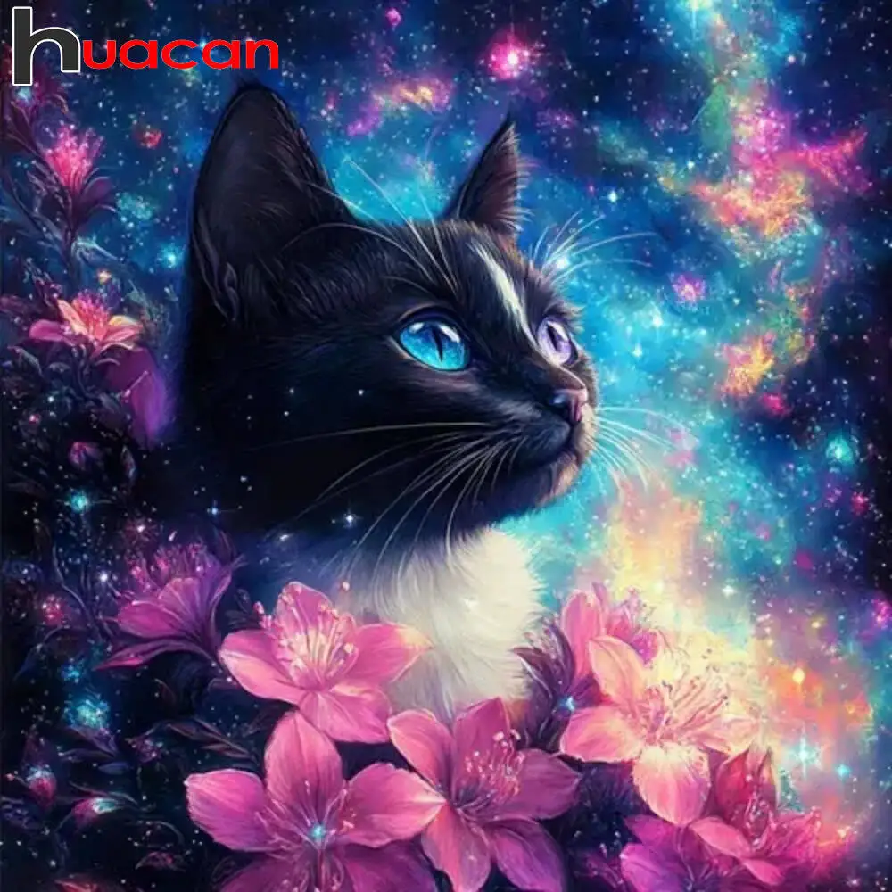 Huacan 2025, neue Kollektion, Diamant-Gemälde, Delphin, Himmel, Diamant-Stickerei, Meer, Sonnenuntergang, Mosaik, Kunst, Dekoration, Gemälde