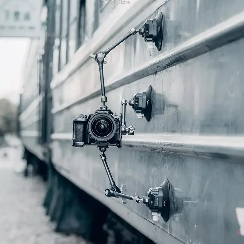 Falcam F22 Kit de brazo mágico de liberación rápida 7/11 pulgadas perilla de cabeza de bola doble extensión de Control brazo mágico jaula de cámara trípode ergonomía