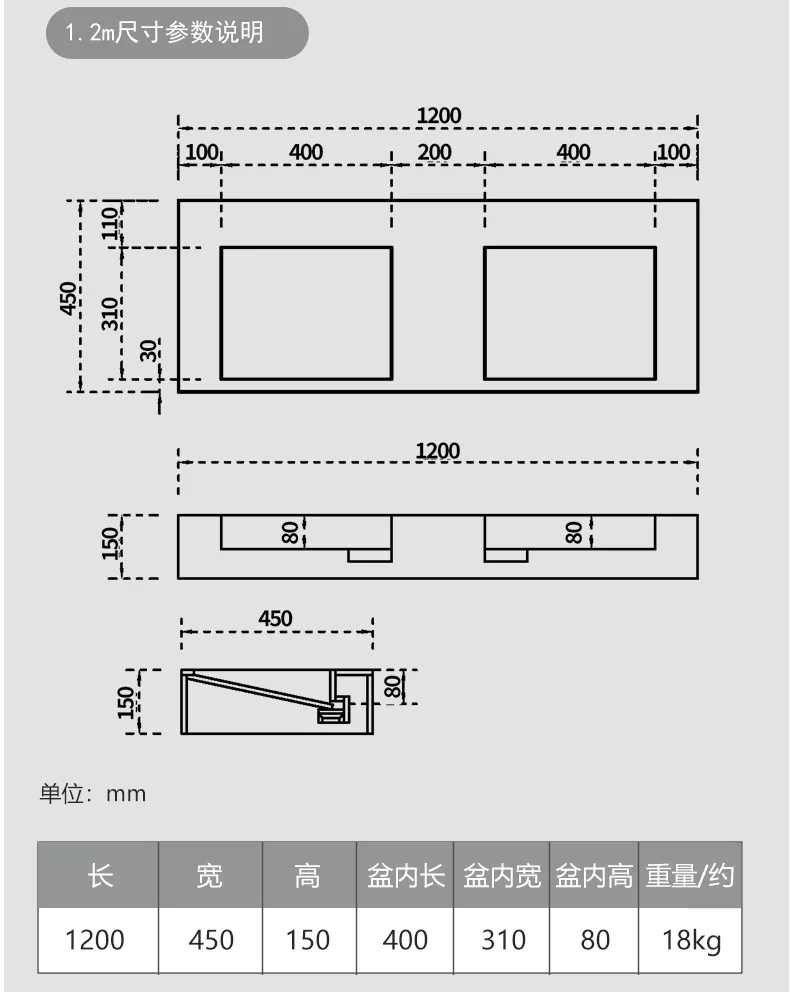 Artificial stone wall-mounted washbasin Small household bathroom Hotel homestay washbasin OEM custom factory Customizable