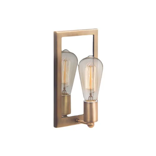 

Wall lamp, American style, double head, hotel, background, bedroom, aisle, stairs