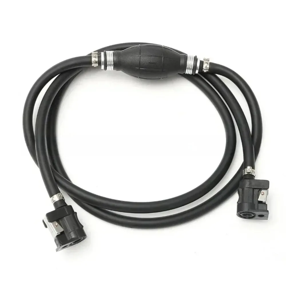 Newest 8MM Fuel Hose Outboard Boat Engine Petrol Tank Connection Kit for Yamaha Engine Fuel Hose Black Marine Engine Oil Pipe