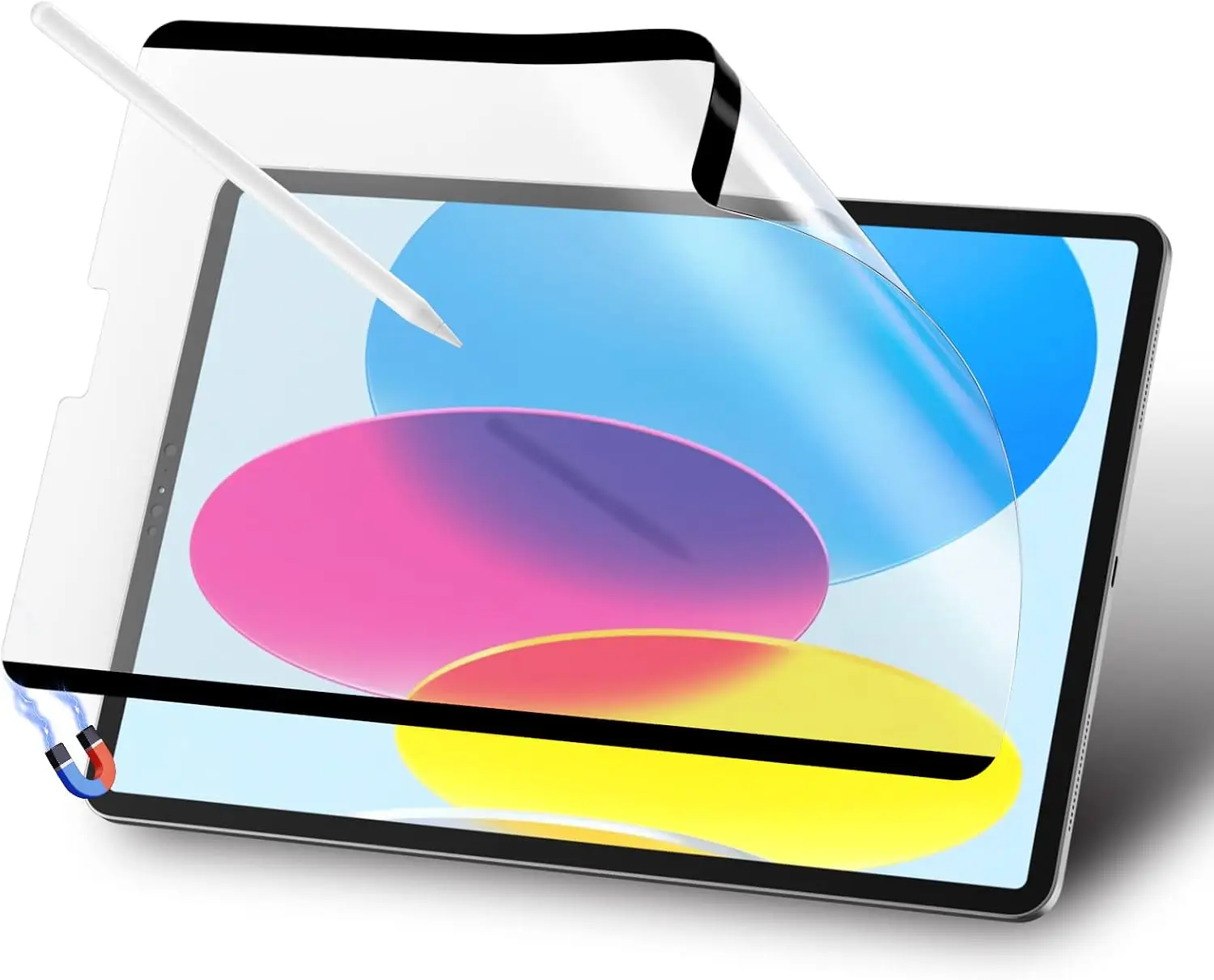 1Pcs Detachable Magnetic Paper Feel Screen Protector for iPad Air 13 2025 Write and Draw Like on Paper Tempered Film - view 6