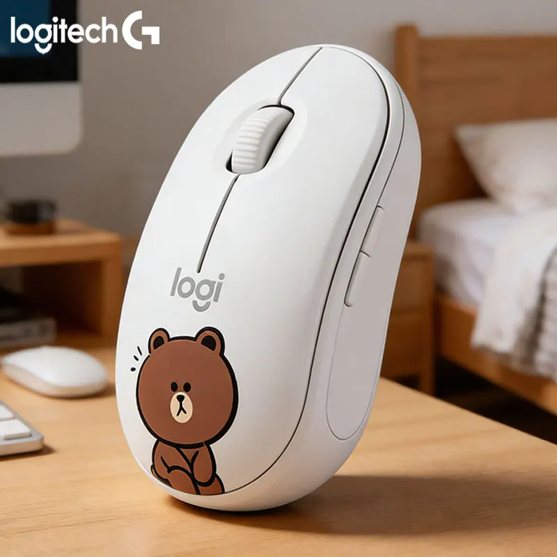 Logitech M350 Lightweight gaming mouse, streamlined and thin body, student online class and office accessory