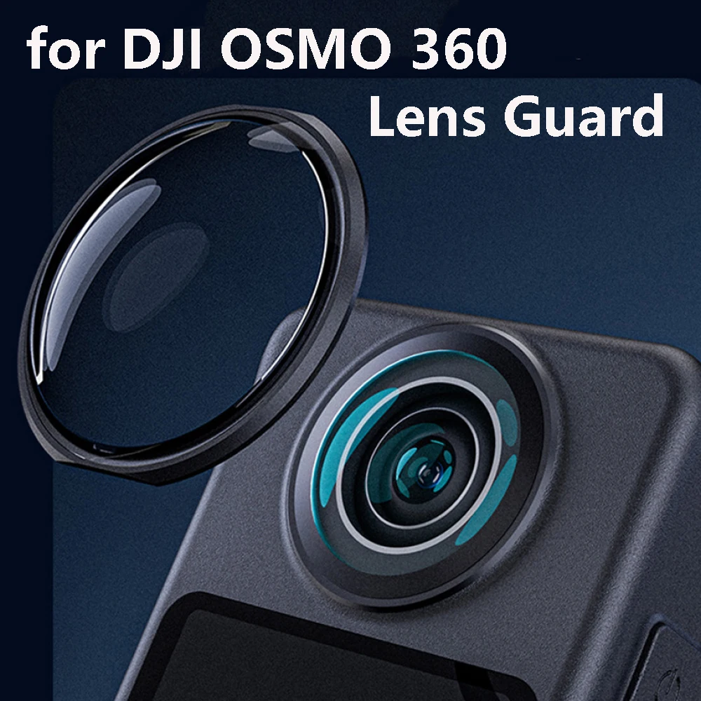 Startrrc protetor de lente capa para dji osmo 360 panorâmica lente da câmera guardas anti-risco protetor de lente tampa acessórios da câmera