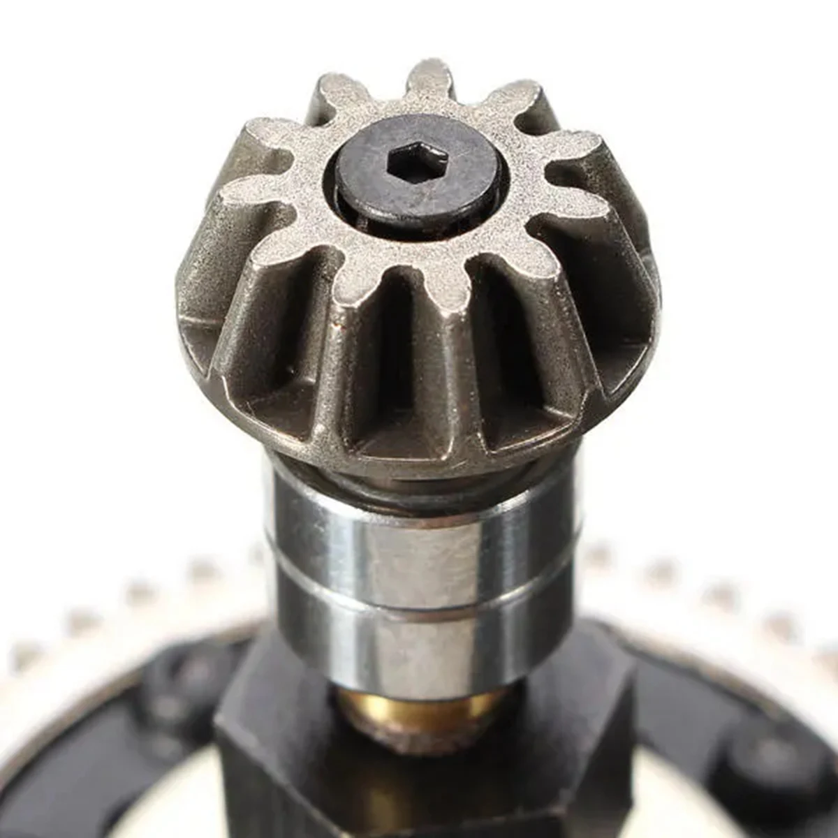 2 قطعة ل JLB سباق الفهد 1/10 فرش RC قطع غيار السيارات ، مجموعة السائق الخلفي EA1058 وعلبة التروس غطاء علبة التروس EA1049-AA02