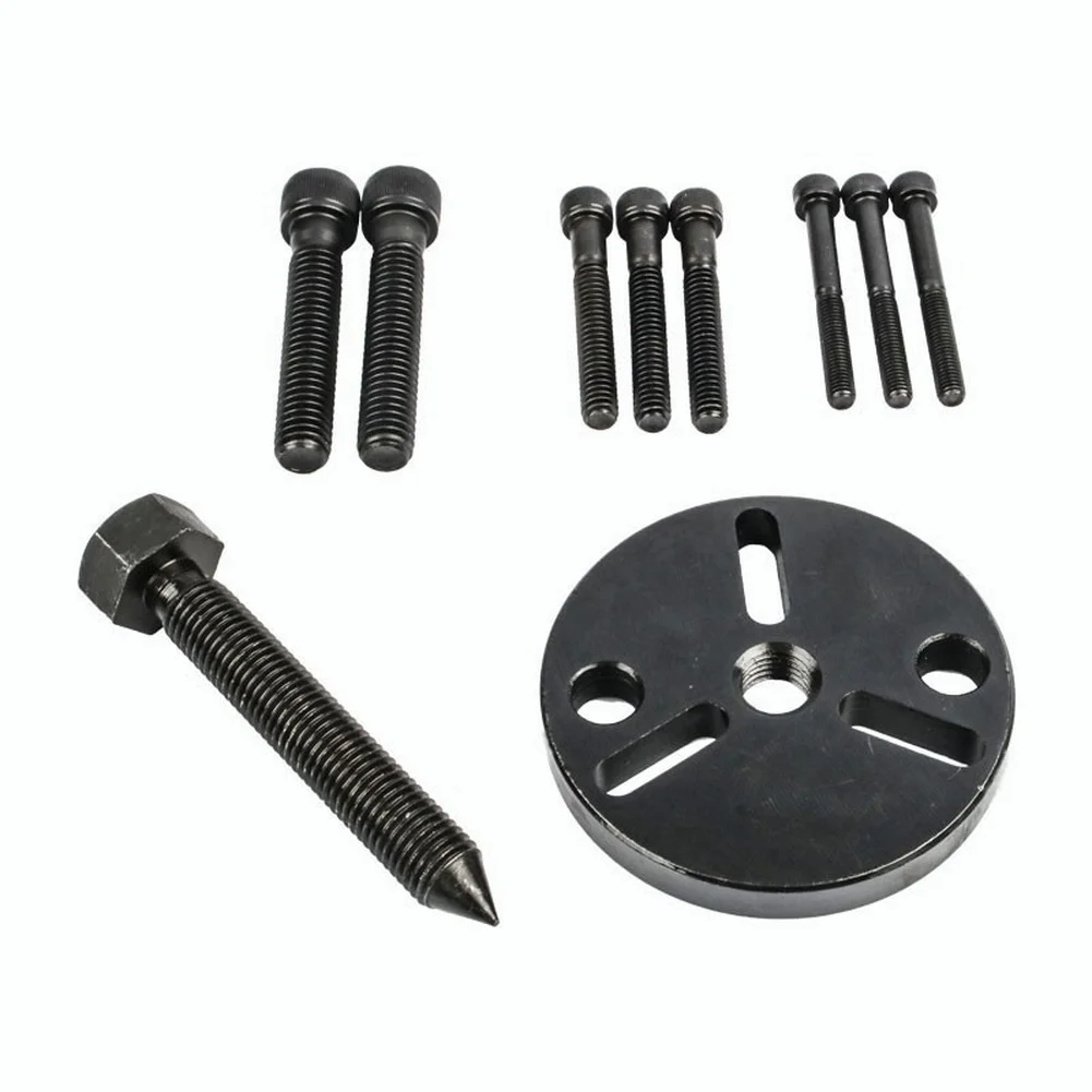 10PCS Car AC Compressor Pump Head Removal Tool Kit For Automotive Air Conditioning Clutch For Service Repair Puller Wrench Set