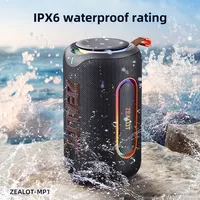ZEALOT-MP1 Portable Bluetooth Speaker 60W StormBox Blast Outdoor Wireless Speaker IPX6 Waterproof Party Camping Speaker 12H