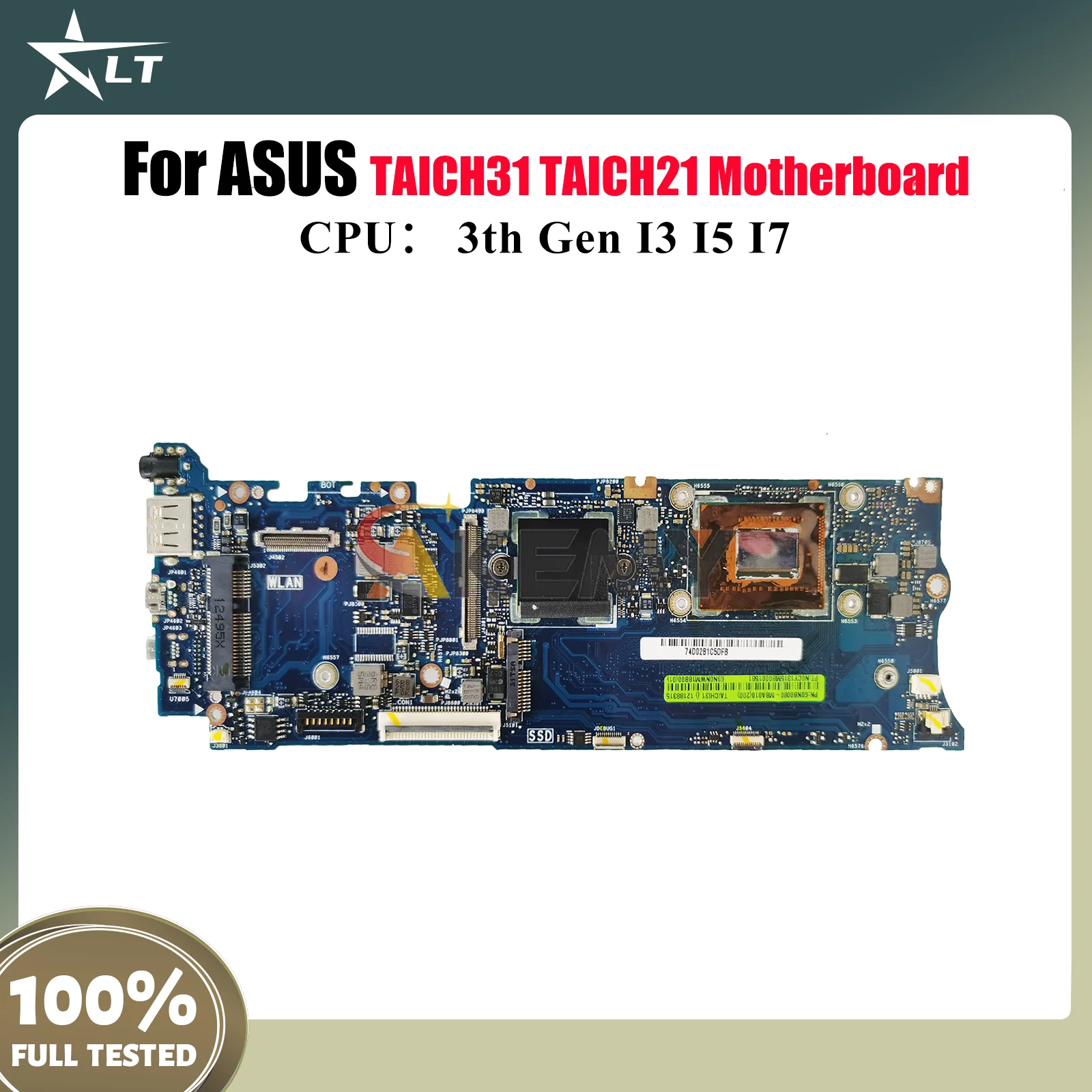 

TAICHI31 Материнская плата для ноутбука ASUS ZenBook TAICH31 TAICH21 TAICHI Материнская плата для ноутбука с процессором 100% тестирование ОК быстрая доставка stk