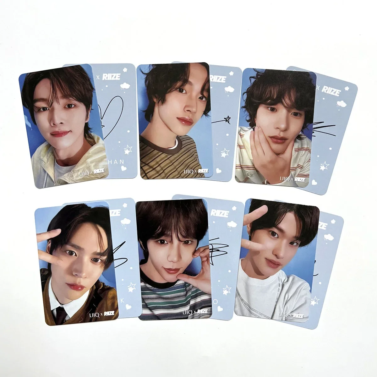 

Kpop RIIZE Endorsement Kakao Talk Gift Card SHOTARO EUNSEOK SUNGCHAN Fashion Photo Card WONBIN SOHEE ANTON Lomo Cards