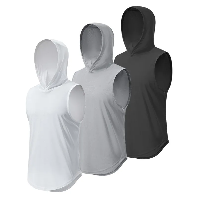 Men's Outdoor Running Fitness T-shirt Hoodies Quick Dry Sport Shirt Men Top Gym Trainning Exercise Coat Male Sweater Clothes 132