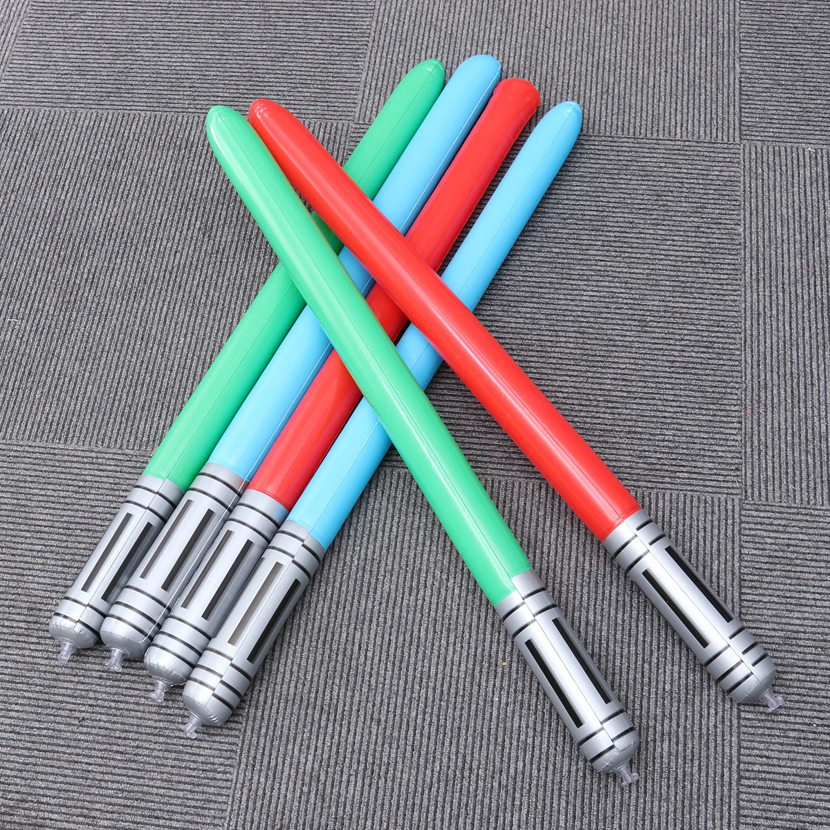 8pcs Inflatable Swords Pvc Material Kids Safe Party Creative Design Jumbo Gift For Children Bouncy Party Decoration