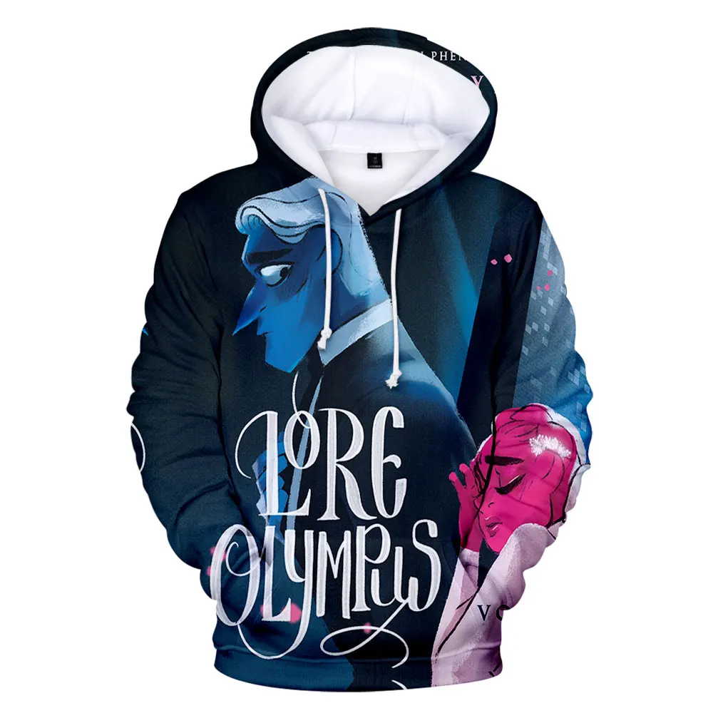 2024 Hot Sale Anime  Men/Womens Hip Hop Hoodie Sweatshirt  Lore Olympus 3D Print Casual Harajuku Hoodies Men  Y2K Kids Top