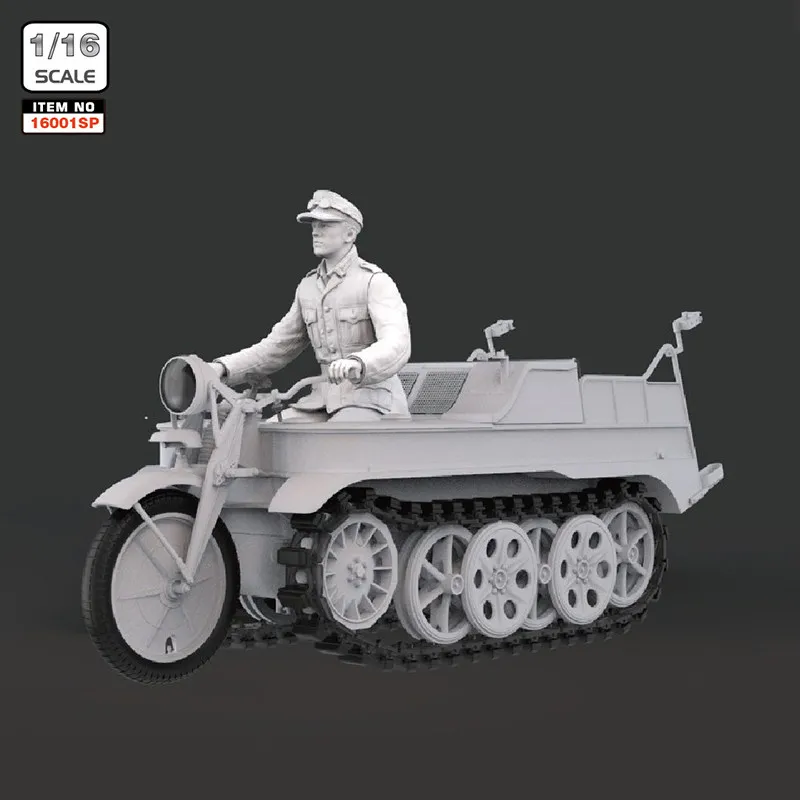 

FREEDOM F16001SP Модель немецкого полугусеничного мотоцикла в масштабе 1/16, пластиковый сборный комплект для сборки