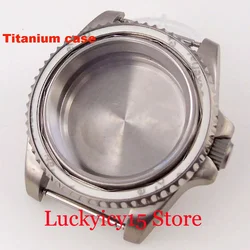 40MM Watch Accessories Unidirectional bezel Titanium Case 200m Waterproof Sapphire Crystal Fit NH35A NH34A NH36A ETA2824 PT5000