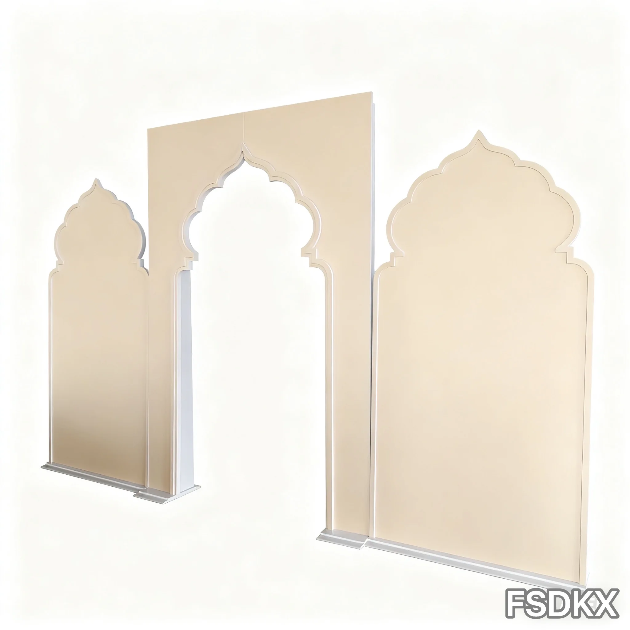 New Design Arch Door Shape Arch Backdrop Panel Wedding Stage Decoration Backdrops PVC