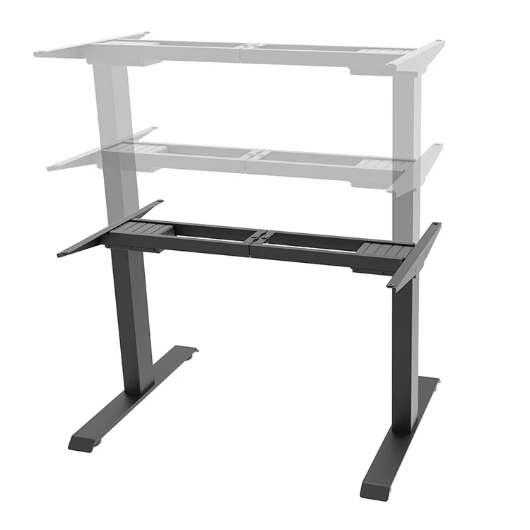 High Quality Modern Lifting Frame Single Dining Width Height Adjustable Metal Lift Office Desk Table Legs