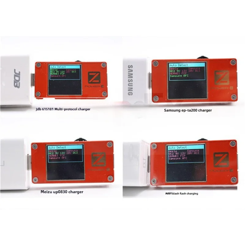 KT001 POWER-Z ChargerLAB kt001 usb tester cell phone test MFi identification PD decoy meter