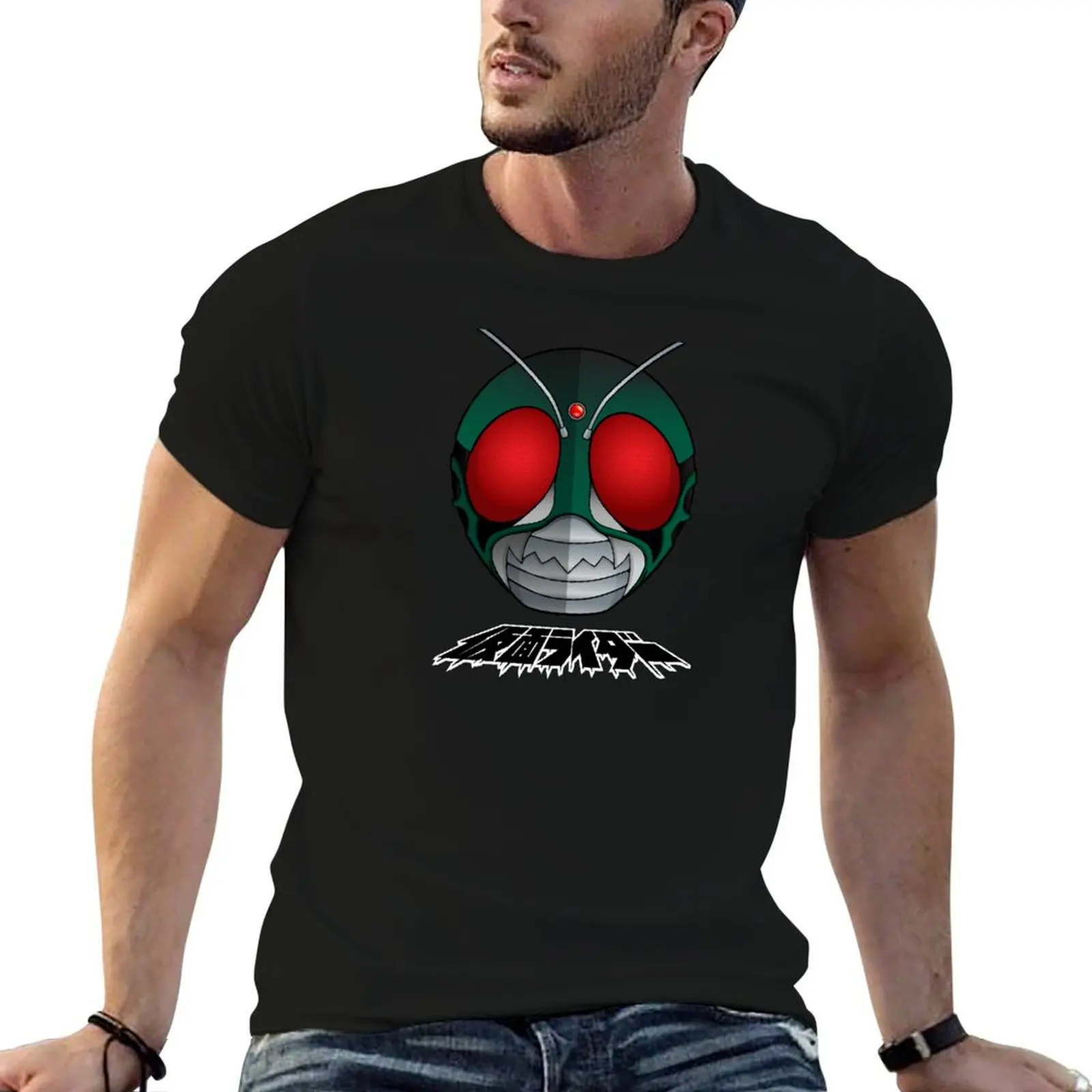

Kamen Rider Skyrider asked Rider Showa T-Shirt man t shirts high quality luxury brand funny t shirts cotton T-Shirt