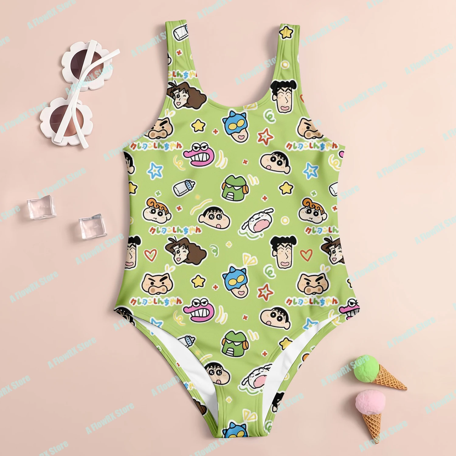 

Crayon Shin Chan Body-hugging Swimsuit 3D Ideal for Casual Outdoor Suitable for Men Women, Adults & Kids Breathable Comfortable