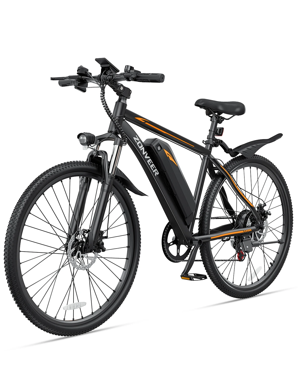 DYU M26 Electric Bicycle 1000W Peak Motor 60WH Removable Battery Electric Bike 26 Inch Mountain E-bike UL2849