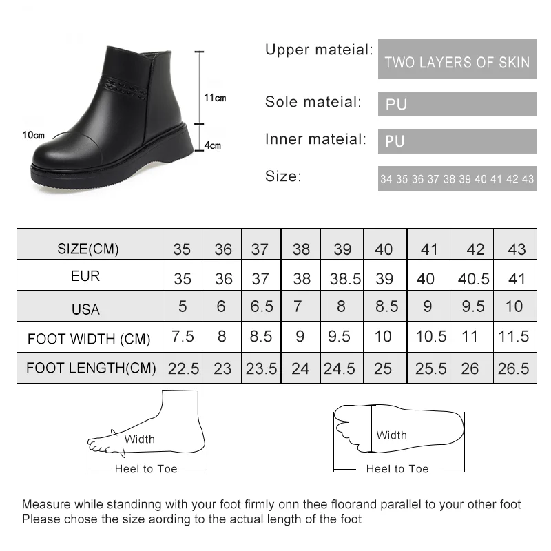 AIYUQI Women Snow Boots Winter 2024 New Wedge Heel Non Slip Genuine Leather Women Boots Shoes Wool Warm Women Ankle Boots