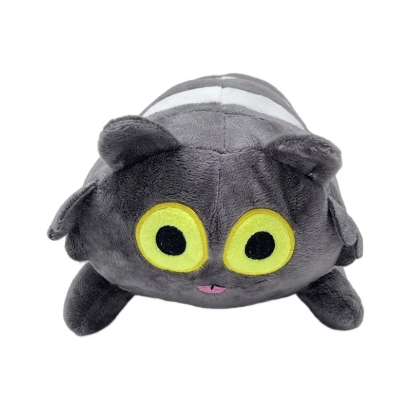 Hot Anime Cartoon Grey Cat Exquisite Soft Workmanship Doll Decoration Kawaii Great Festival Presents for Friends or Children