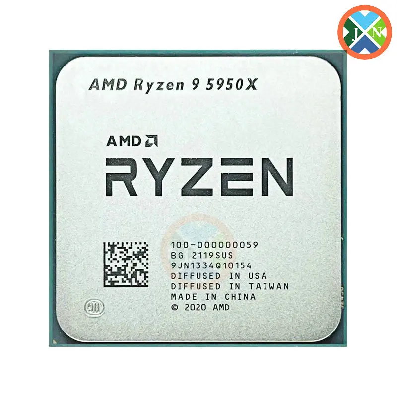 

AMD Ryzen 9 5950X R9 5950X 3.4 GHz 16 Cores 32 Threads CPU Processor 7NM L3=64M 100-000000059 Socket AM4 No Fan