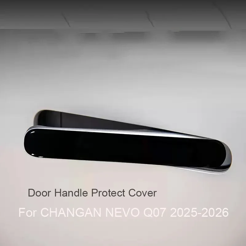 

Для CHANGAN NEVO Q07 2025-наст. время, 4 шт. Защитные накладки на ручки дверей автомобиля, водонепроницаемые, износостойкие, аксессуары для экстерьера авто